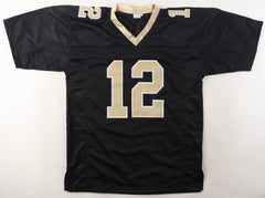 Chris Olave Signed New Orleans Saints Jersey (Beckett) 2022 1st Rd Pck / Ohio St