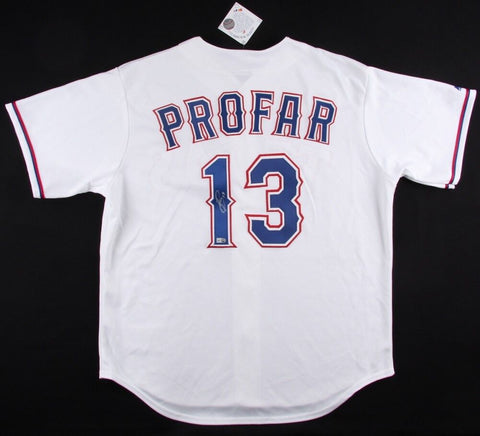 Jurickson Profar Signed Texas Rangers Authentic Majestic Jersey (MLB Hologram)