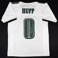 Bryce Huff Signed Philadelphia Eagles Jersey (JSA COA) Ex-Memphis Tiger Def. End