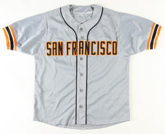 Matt Williams Signed San Francisco Giants Jersey (Beckett) 5xAll Star 3rd Base