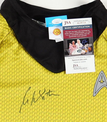 William Shatner Signed "Star Trek" Uniform Shirt (JSA COA) Captain James T. Kirk