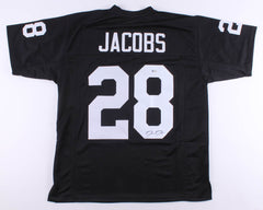 Josh Jacobs Signed Oakland Raiders Jersey (Beckett COA) Alabama Crimson Tide RB