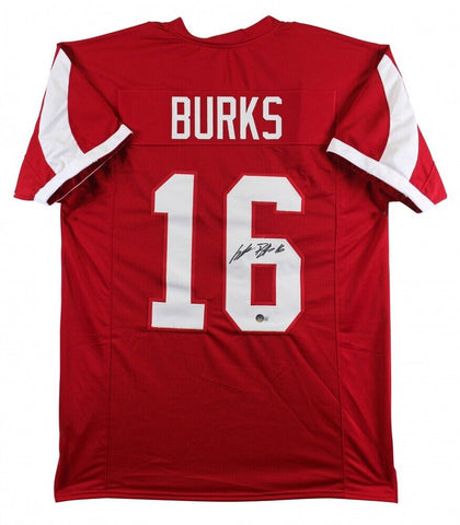 Treylon Burks Signed Arkansas Razorbacks Jersey (Beckett) Tennessee Titans WR