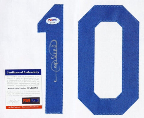 Gary Sheffield Signed Los Angeles Dodgers Jersey (PSA COA) 500 H.R. Club Member