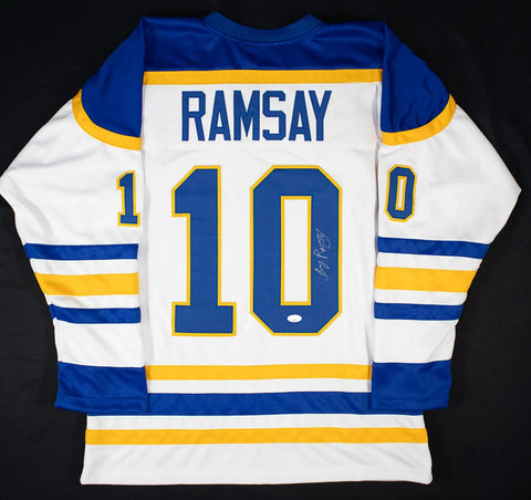 Mike Ramsey Signed Buffalo Sabres Jersey (JSA COA) 1980 Miricle on Ice Gold Team