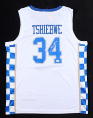 Oscar Tshiebwe Signed Kentucky Wildcats Jersey (JSA COA) Indiana Pacers Big Man