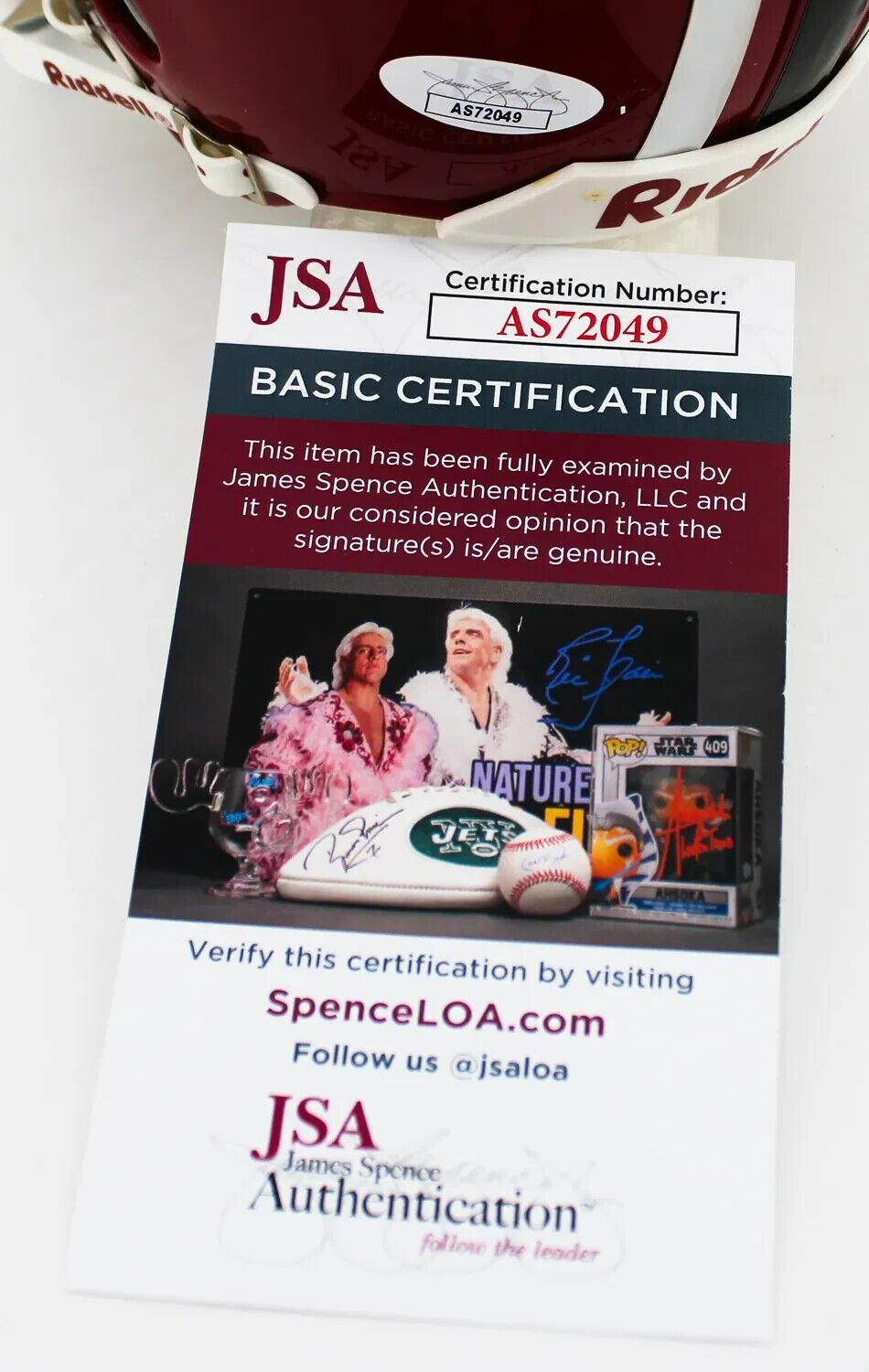 Herschel Walker “82 Heisman” Signed Mini Helmet (JSA COA) Georgia Bulldogs R.B.
