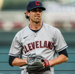 Shane Bieber Signed Cleveland Guardians Jersey (JSA COA) 2020 AL Cy Young Award