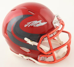 Joe Mixon Signed Houston Texans Mini-Helmet (JSA COA) 2021 Pro Bowl Running Back