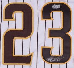 Fernando Tatis Jr. Signed San Diego Padres Pinstriped Jersey (Beckett)