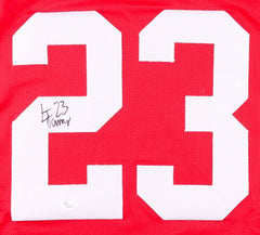 LaMichael James Signed San Francisco 49ers Jersey (JSA COA) 2012 2nd Rnd Pk / RB