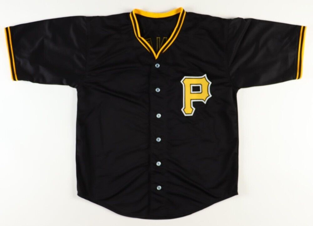 Jared Jones Signed Pittsburgh Pirates Jersey (TSE) 2024 Rookie Starting Pitcher
