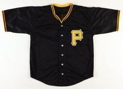 Jared Jones Signed Pittsburgh Pirates Jersey (TSE) 2024 Rookie Starting Pitcher
