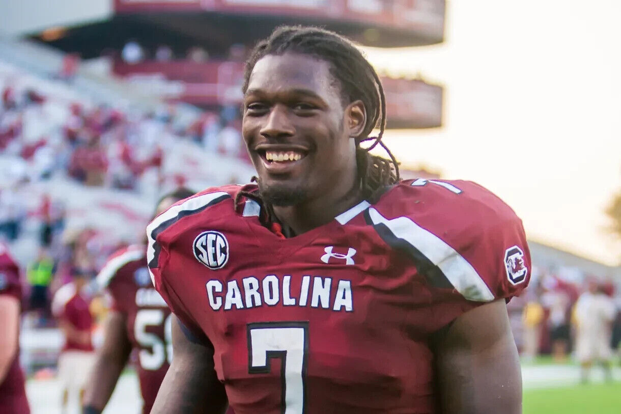 Jadeveon Clowney Signed Under Armor South Carolina Gamecocks Jersey (Beckett) LB