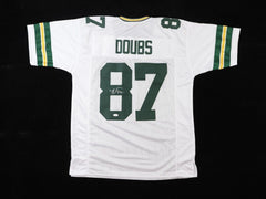 Romeo Doubs Signed Green Bay Packers Jersey (JSA COA) 2022 4th Rnd Pk/ Nevada WR