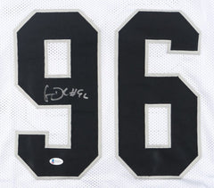 Clelin Ferrell Signed Vegas Raiders Jersey (Beckett) #4 Overall Pick 2019 Draft