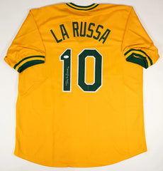 Tony La Russa Signed Oakland Athletics Jersey (JSA COA) A's Hall o Fame Manager