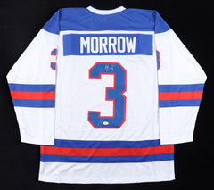 Ken Morrow Signed 1980 Team USA Jersey (JSA) Miracle on Ice 1980 Gold Medal Team