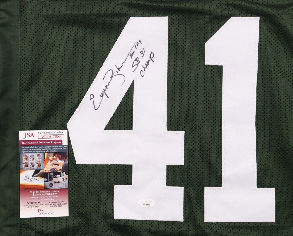 Eugene Robinson Signed Green Bay Packers Jersey (JSA COA) Super Bowl XXXI Champ