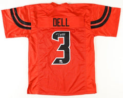 Tank Dell Signed Houston Texans Jersey (JSA COA) 2023 3rd Round Pk Wide Receiver