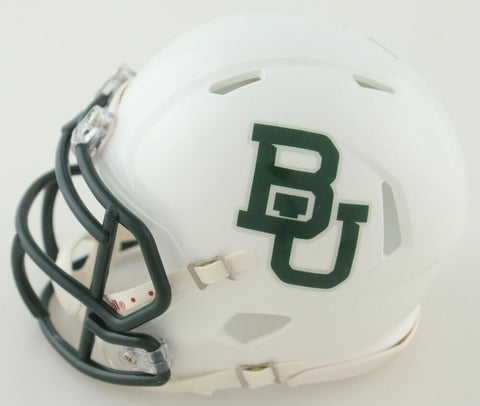 Mike Singletary Signed Baylor Bears Speed Mini-Helmet (Beckett) Chicago Bears LB