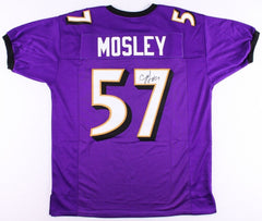 C.J. Mosley Signed Baltimore Ravens Jersey (JSA COA) 2014 1st Rd Draft Pick LB