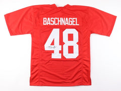 Brian Baschnagel Signed Ohio State Buckeyes Jersey (JSA COA) Chicago Bears W.R.