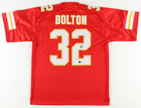 Nick Bolton Signed Kansas City Chiefs Jersey (Beckett) New Uniform Number /# 32