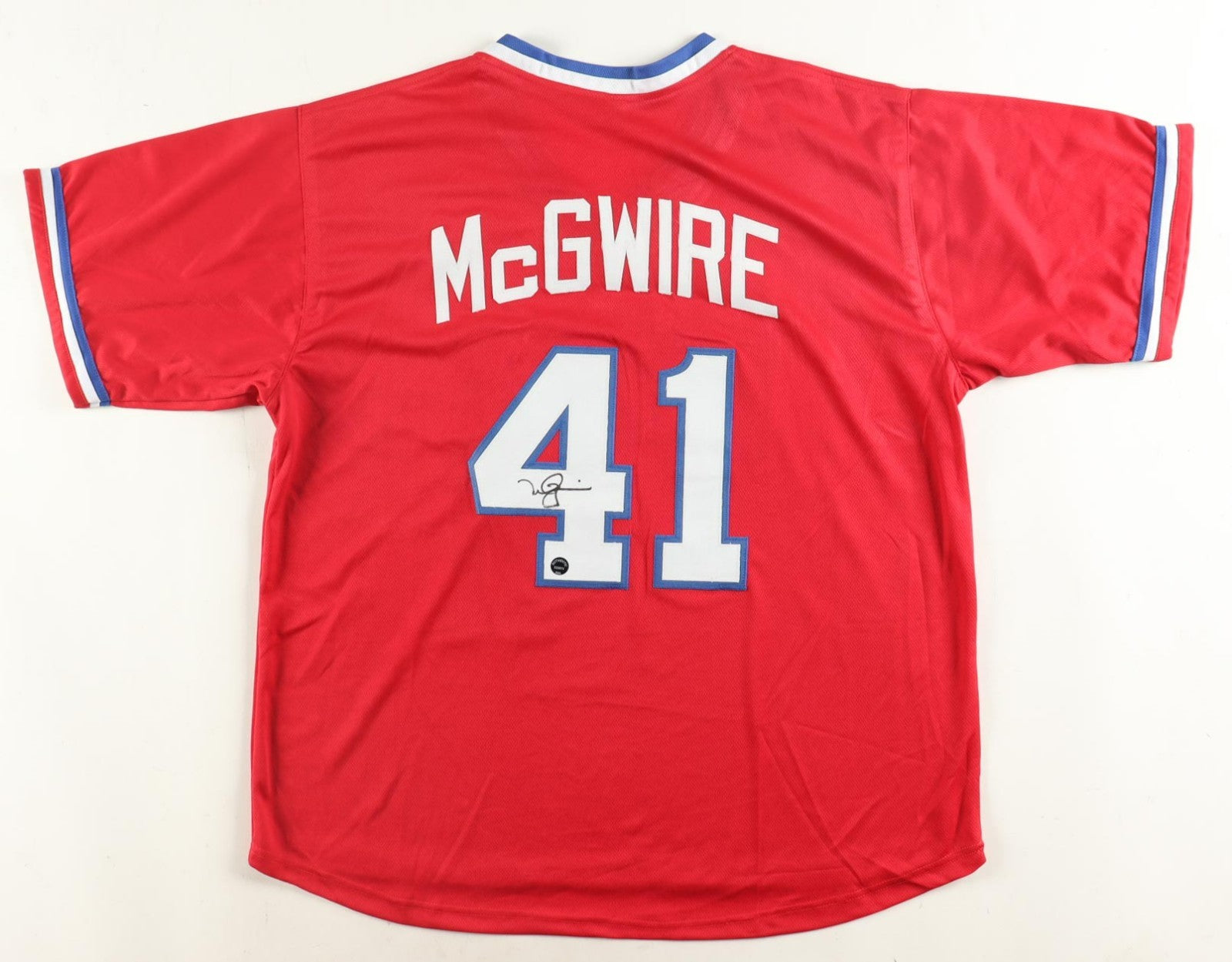 Mark McGwire Signed Team USA Olympic Jersey (Authentic Ink