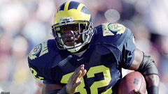 Anthony Thomas Signed Michigan Wolverines Jersey " 97 NAT'L Champs"/Playball Ink