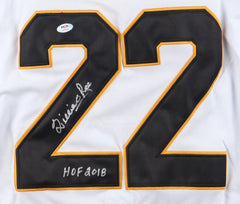 Willie O'Ree Signed Boston Bruins Jersey (PSA) 1st African American In NHL