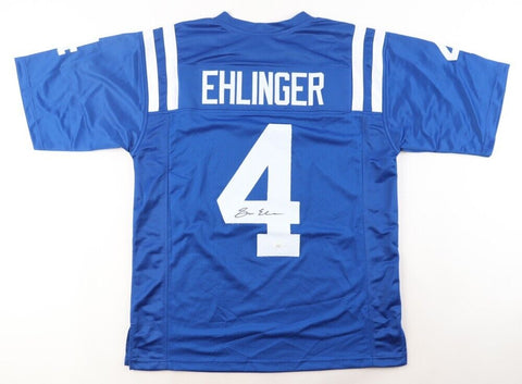 Sam Ehlinger Signed Indianapolis Colts Jersey (JSA COA) Ex Texas Longhorn Q.B.