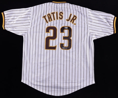 Fernando Tatis Jr. Signed San Diego Padres Pinstriped Jersey (Beckett)