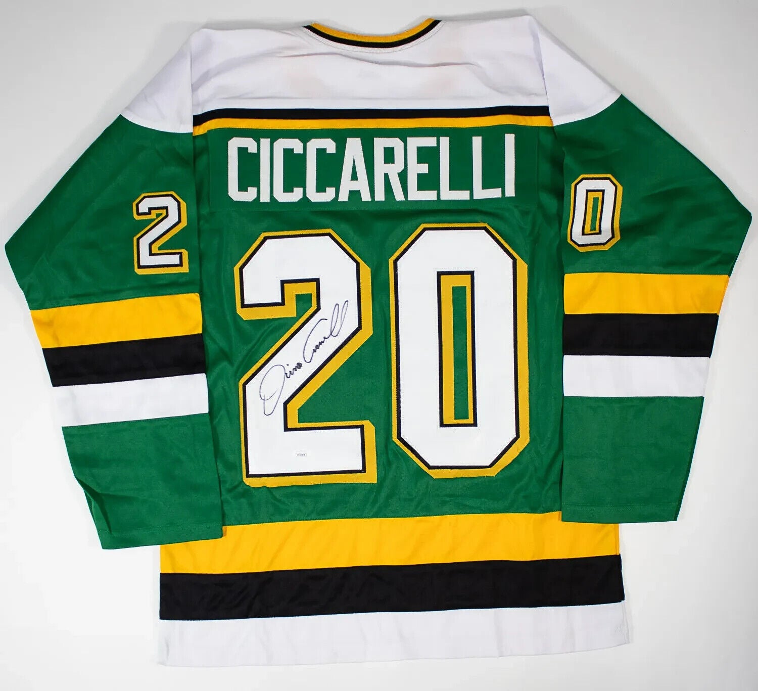 Dino Ciccarelli Signed Minnesota North Stars Jersey (JSA COA) Hall of Fame 2010
