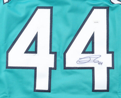 Julio Rodriguez Signed Seattle Mariners Teal Home Jersey (JSA COA) 2022 ROY O.F.