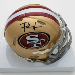 Frank Gore Signed San Francisco 49ers Speed Mini Helmet (Beckett) 5xPro Bowl R.B