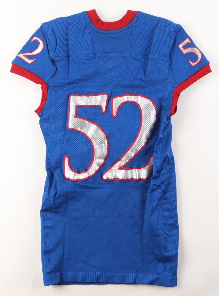 Kansas Jayhawks NCAA Football Team-Issued Jersey /Adult Large Unsigned/ Fanatics