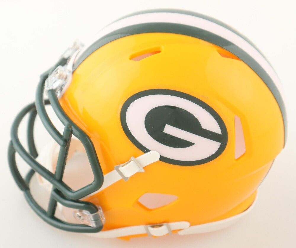 Edgerrin Cooper Signed Green Bay Packers Mini Helmet (Beckett) Ex-Texas A&M L.B.