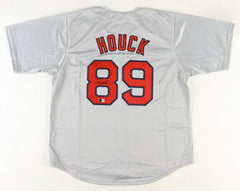 Tanner Houck Signed Boston Red Sox Jersey (Beckett) 2017 1st Round Draft Pick SP