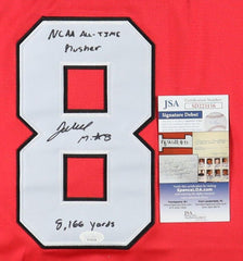 Jaleel McLaughlin Signed Youngstown State Penguins Jersey 2xInscribed (JSA COA)