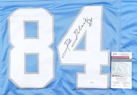 Rob Rubick Signed Detroit Lions Jersey (JSA COA) Motown Tight End (1982-1988)