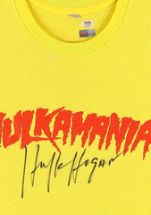 Hulk Hogan Signed Framed Hulkamania T-Shirt (PSA) 12xChampion Wrestler WWF & WCW