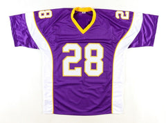 Adrian Peterson Signed Minnesota Vikings Jersey (JSA COA) NFL MVP 2012 / R.B.