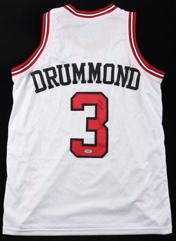 Andre Drummond Signed Chicago Bulls Jersey (PSA) 2×NBA All-Star 2016 & 2018