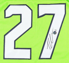 Tariq Woolen Signed Seattle Seahawks Pro Cut Jersey (Beckett) 2022 Pro Bowl DB