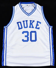 Kyle Filipowski Signed Duke Blue Devils Jersey (Beckett) 2024 1st Rnd Draft Pk ?