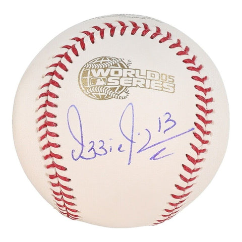 Ozzie Guillen Signed 2005 World Series Baseball (JSA COA) Chicago White Sox Mgr.