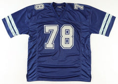 Drew Pearson, Danny White & Tony Hill Signed Dallas Cowboys Jersey (JSA COA)
