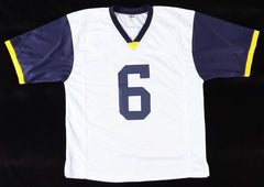 Garrett Green Signed West Virginia Mountaineers Jersey (JSA COA) 2024 #1 Q.B.