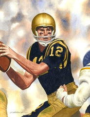 Roger Staubach Signed Navy Midshipmen Jersey (JSA COA) Dallas Cowboys 1969-1979